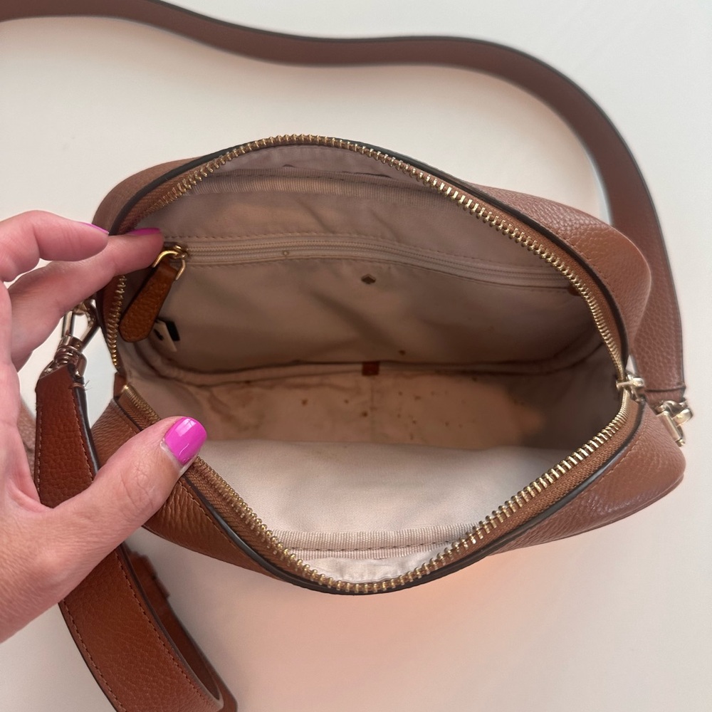 Kate Spade Astrid Striped Canvas Medium Crossbody - Picture 8 of 14